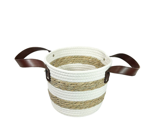 Macetero beige en 3 tamaños