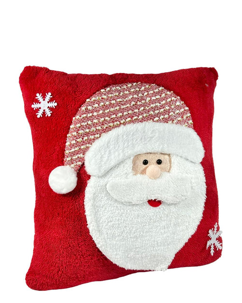 Cojin navideño cara santa 45x45 cm