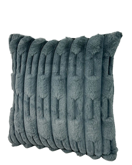 funda cojin mink rayas colores surtidos 45x45 cm    (no incluye relleno )