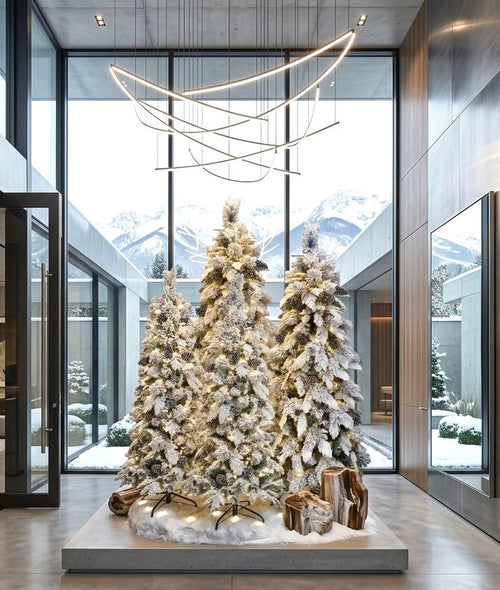 Arbol nevado nort premium 3 tamaños