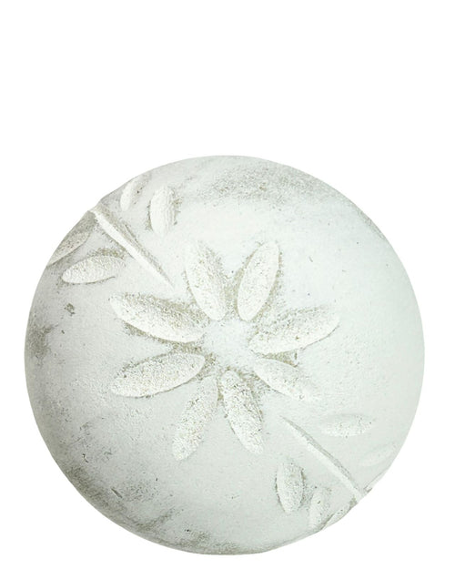 Bola wood beige con flor indu 9 DMT