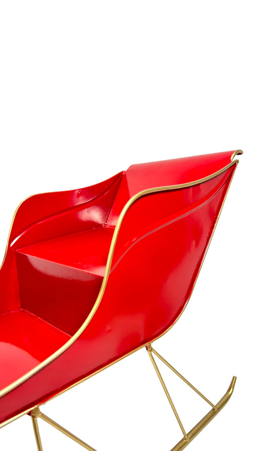 Trineo Gte Metal Rojo Fantasy 39x60