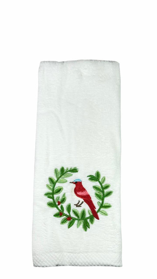 toalla pajaros blanca 2 tamaños