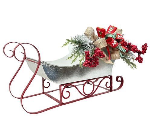 trineo 2 tonos metalico 20x40 cm