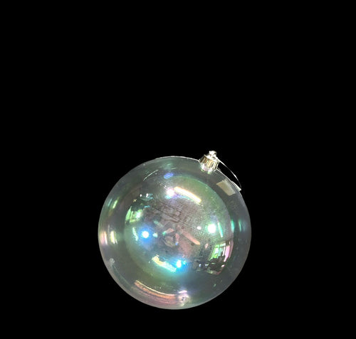 bola clear tornasol x2 unidades 12 cm