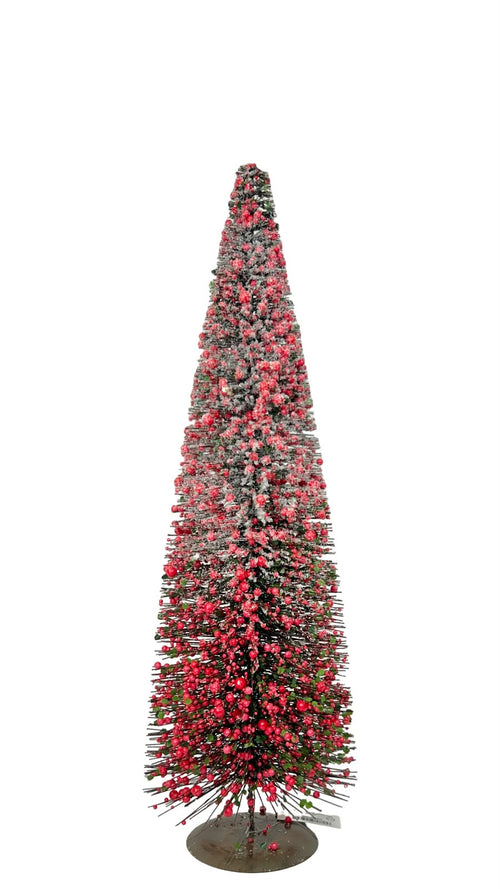 Arbol coleccion en alambre y icopor  60 cm de alto base metalica