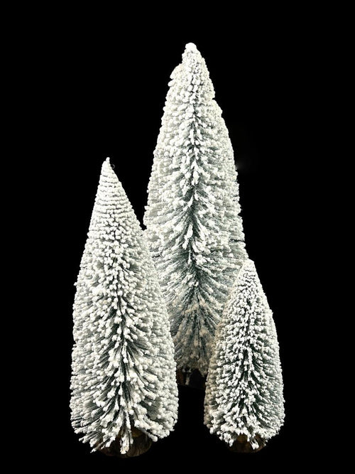 arbol coleccion nieve grande 2 tamaños 43 cm