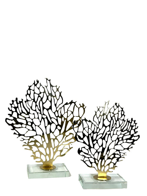 Arbol abundancia mediano de cristal 24x20 cm
