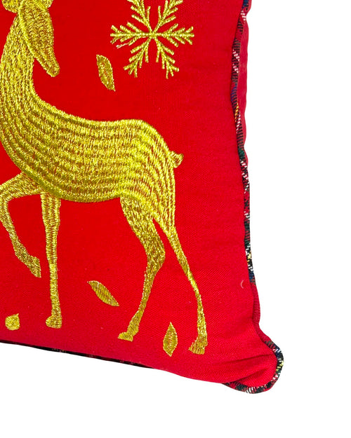 cojin funda renos 3 colores 45x45 cm ( no incluye relleno )