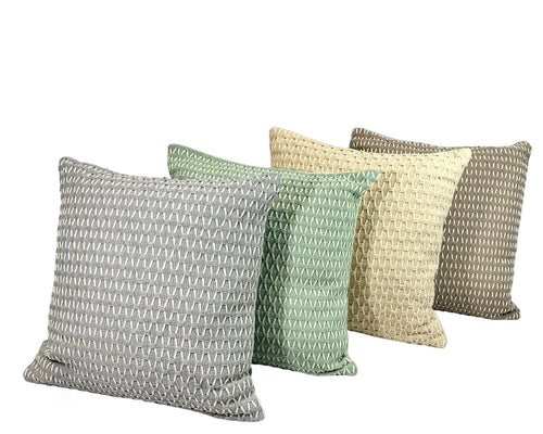 Funda cojin bohemia tejido 45x45 cm (no incluye relleno )