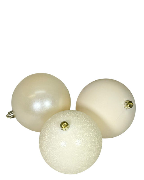 Paquete bolas crema x12 - 8centimetros
