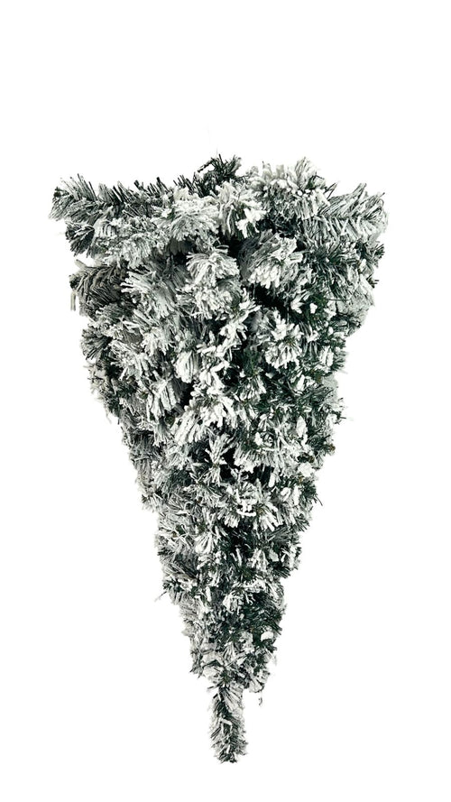 copete navideño nevado 70 cm