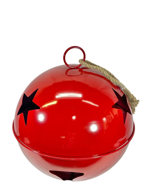 Bola cascabel estrella roja 45 cm