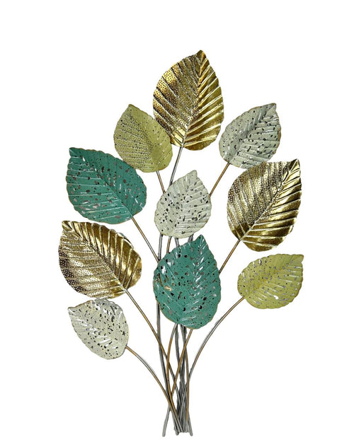 Placa de hojas ramillete green  1metro x 64 cm