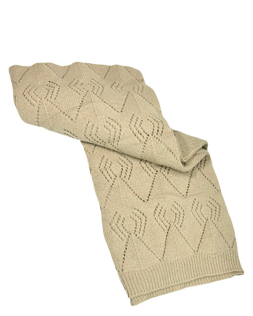 Manta o troup camel etnica gruesa 130x170 cm