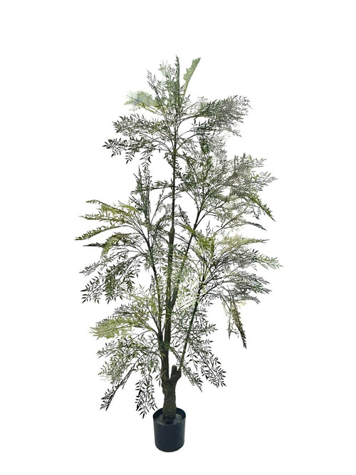 planta alta arbol  ficus ramas verde 190x60 cm