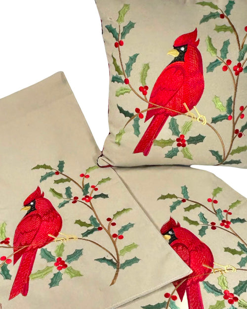 Camino de mesa cardinal rojo 175 x 35cm