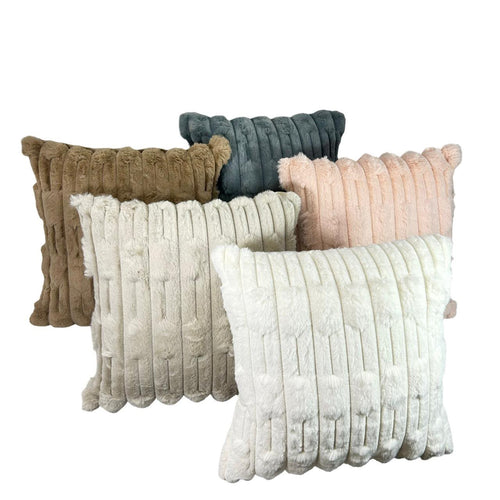 cojin funda mink lineas star 45x45 cm no incluye relleno