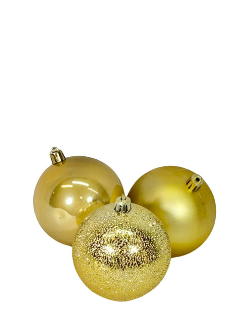 bolas doradas paquete x 20 unidades 8 cm