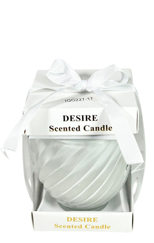 Vela de olor albania 2 colores 9x9 cm