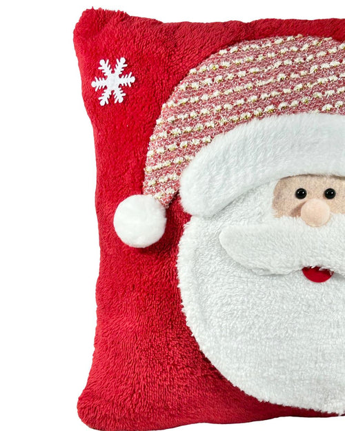Cojin navideño cara santa 45x45 cm