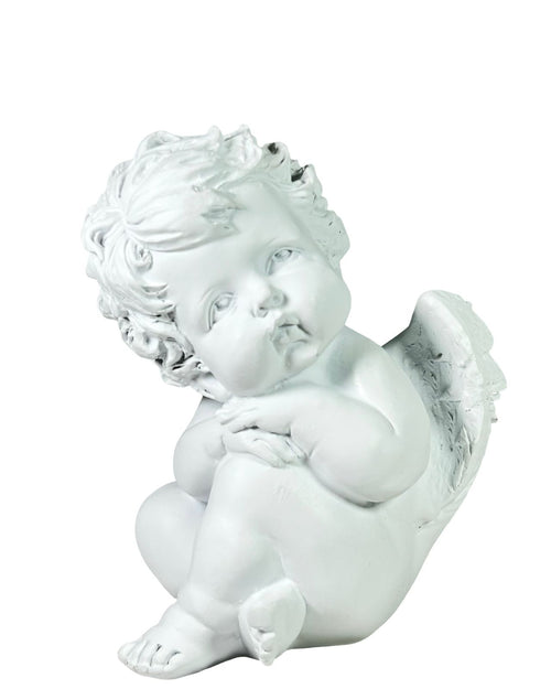 Angel color white 16X13 CM