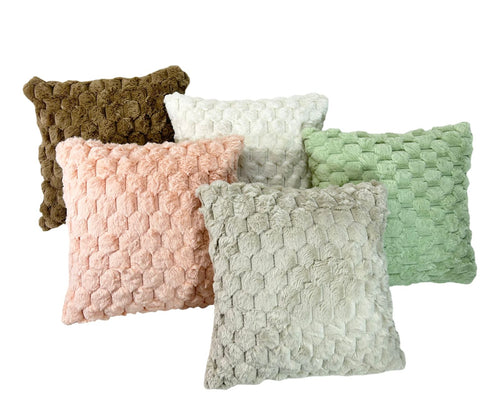 Funda cojin moticas colores surtidos 45x45 cm (no incluye el relleno )