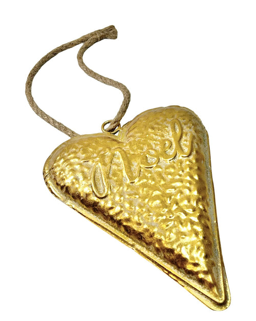 corazon gold 3 estilos 18x20 cm