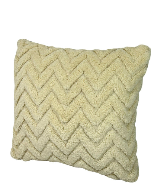 funda de cojin texturizada zig zag 45x45 no incluye relleno