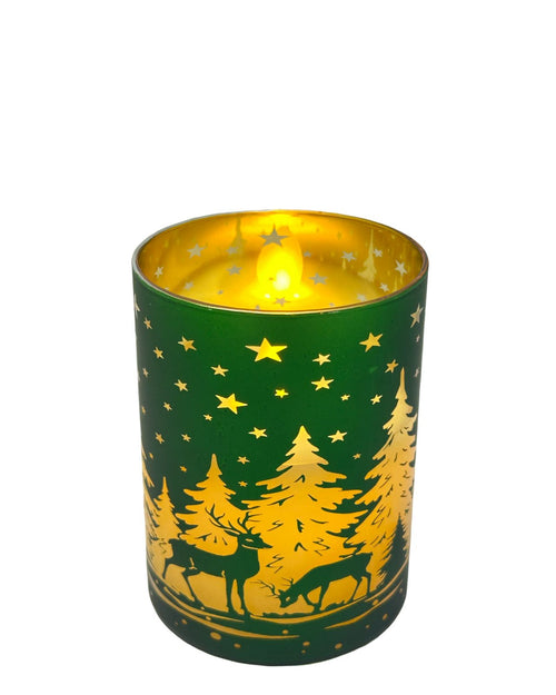 Vela brisero con arbol verde  3 tamaños
