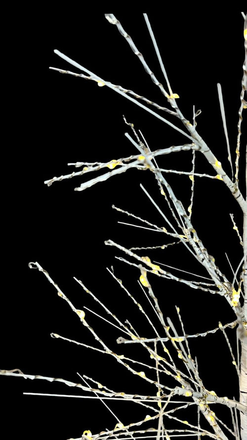 Arbol Luz Diamond Pqñ Blanco 90 Cm
