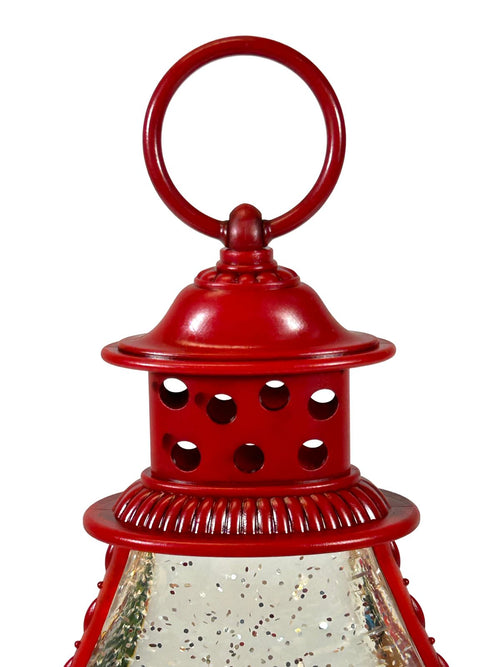 burbuja musical  santa 32x14cm