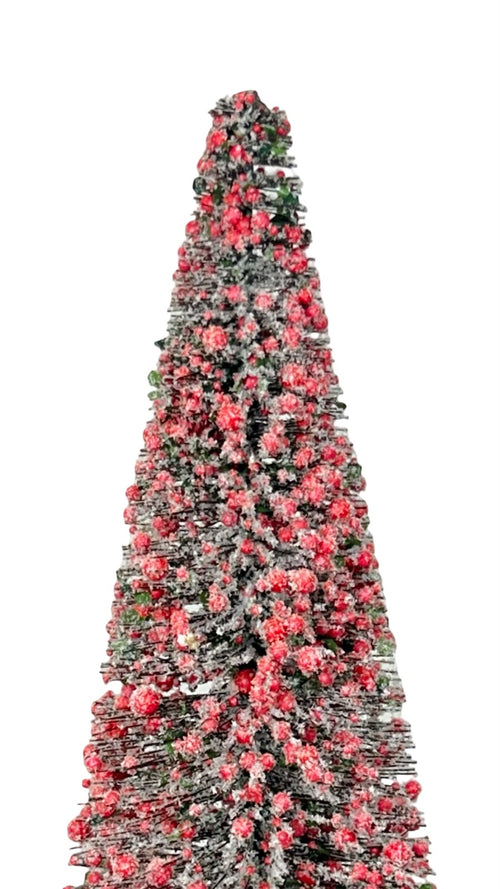 Arbol coleccion en alambre y icopor  40 cm de alto base metalica
