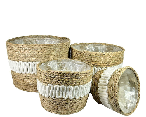 Cesta en rattan en 4 tamaños