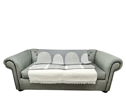 pie de cama arcos gris 130x180cm