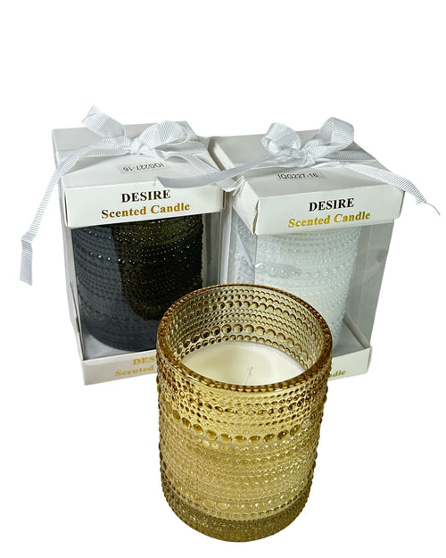 Vela de olor colores creta 8x10cm