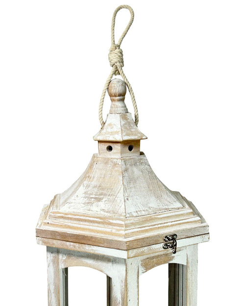 Farol madera indonesia  3 tamaños