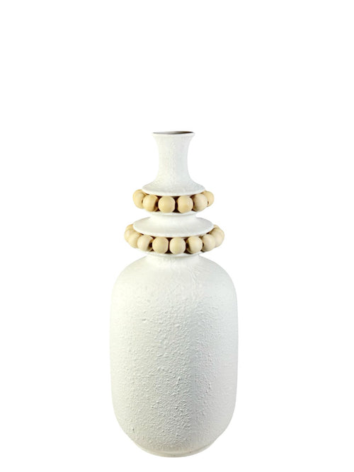Botella mediana en ceramica suecia boho 27x11