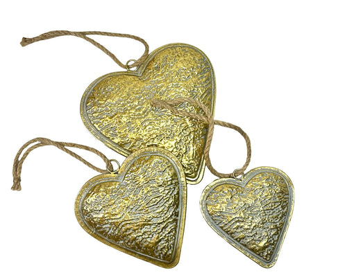 Corazon Gde Gold Rustic 28x27