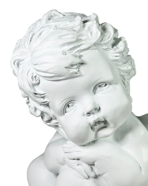 Angel color white 16X13 CM