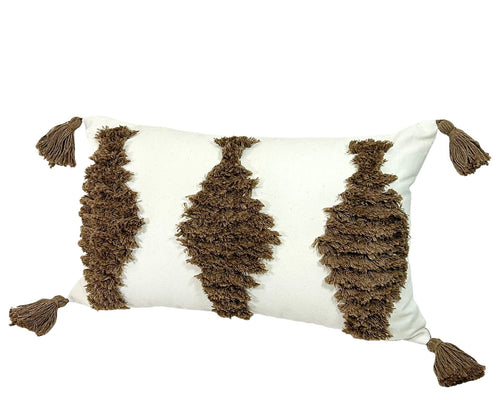 cojin funda rombos moka  (no incluye relleno )