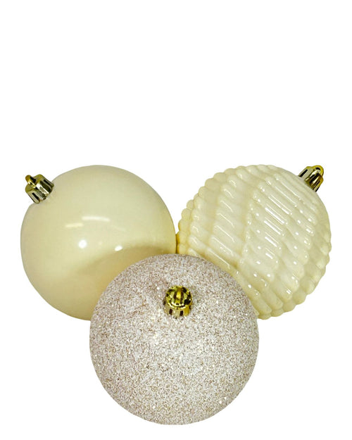 paquete x20 bolas crema 8cm