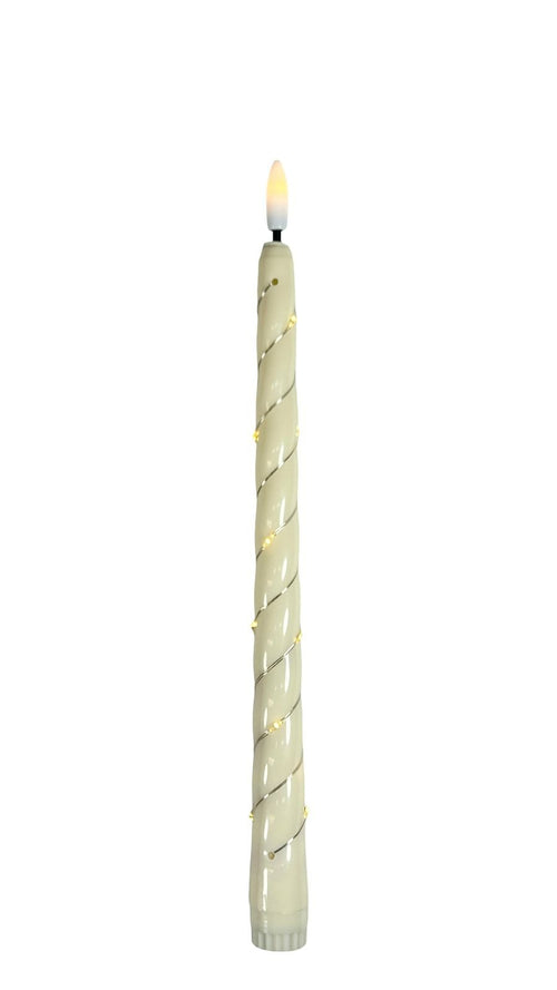 vela grande led alambrito 27 cm