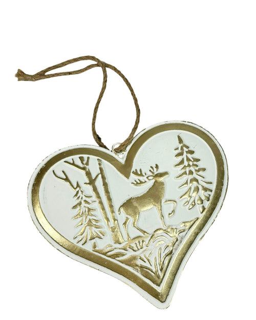 Corazon Met Renos Whi Dor Md25x30