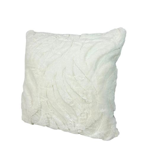 Cojin funda mink ondas srt 45x45cm ( no incluye relleno)