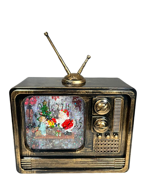 Televisor Music Papa Noel Niña 23x20