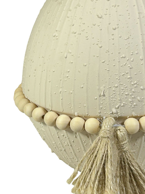 Florero mediano borneo boho en ceramica 25x23