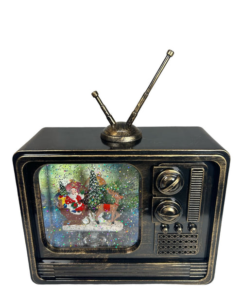 Televisor Music Santa Trineo 23x20