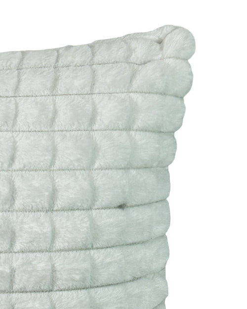 cojin mink cuadritos camel 45x45 cm   (no incluye relleno )