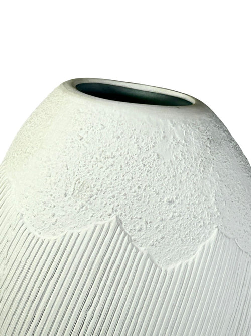 Jarrón cerámica mediano White Lisboa 29x18 cm